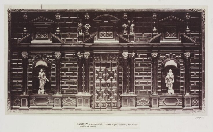 Tortoiseshell Cabinet, Palace of Necessidades, Lisbon image