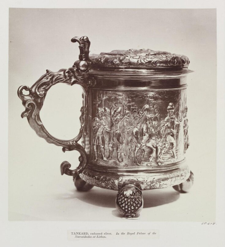 Embossed silver Tankard, Palace of Necessidades, Lisbon top image