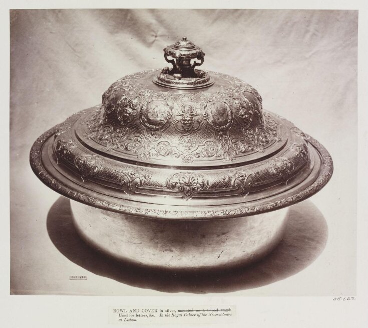 Silver Bowl and cover, Palace of Necessidades, Lisbon image