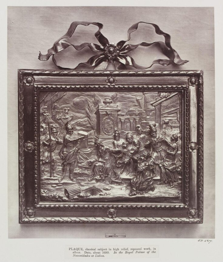 Silver Plaque, Palace of Necessidades, Lisbon top image