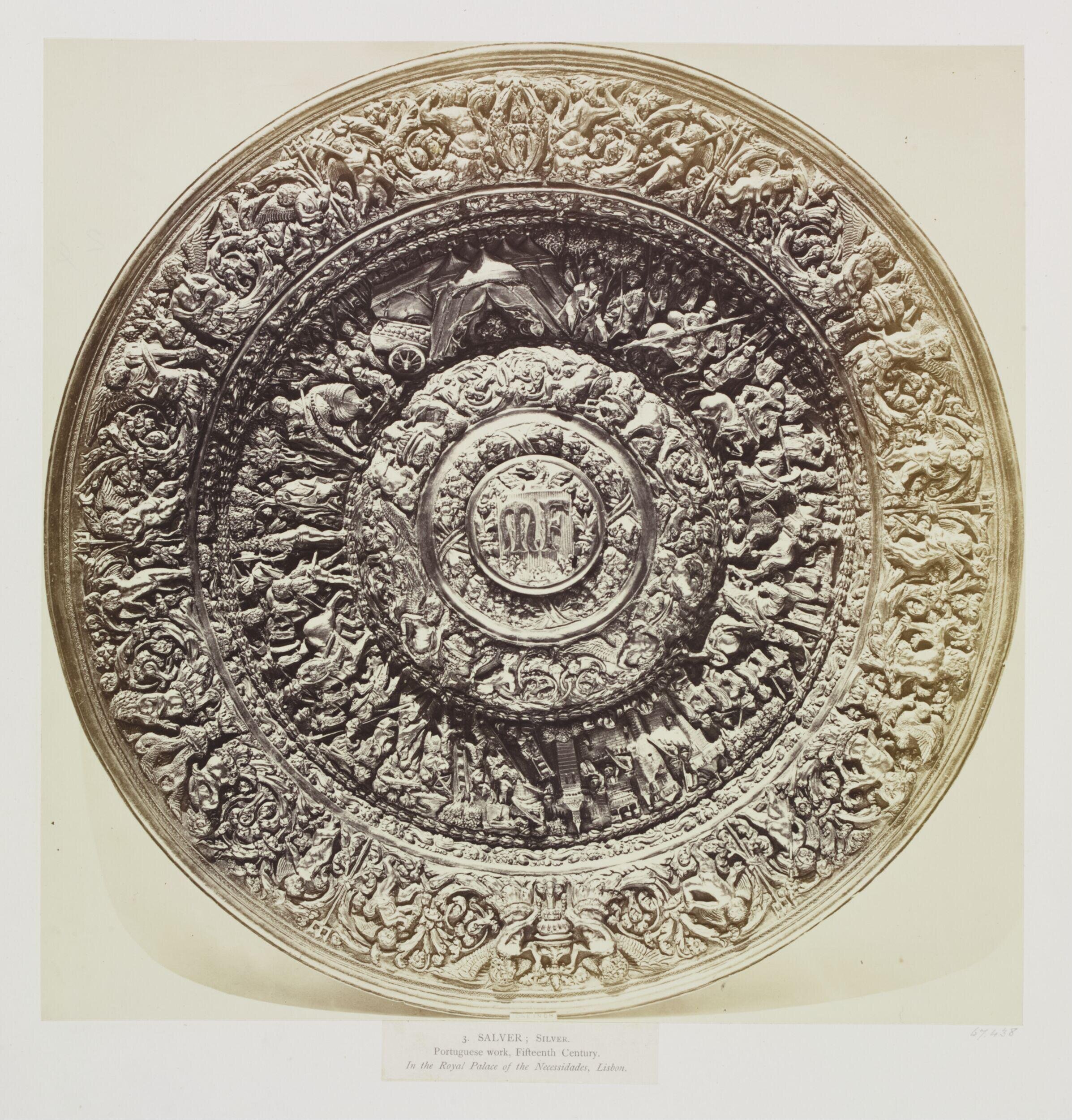 Salver, Palace of Necessidades, Lisbon