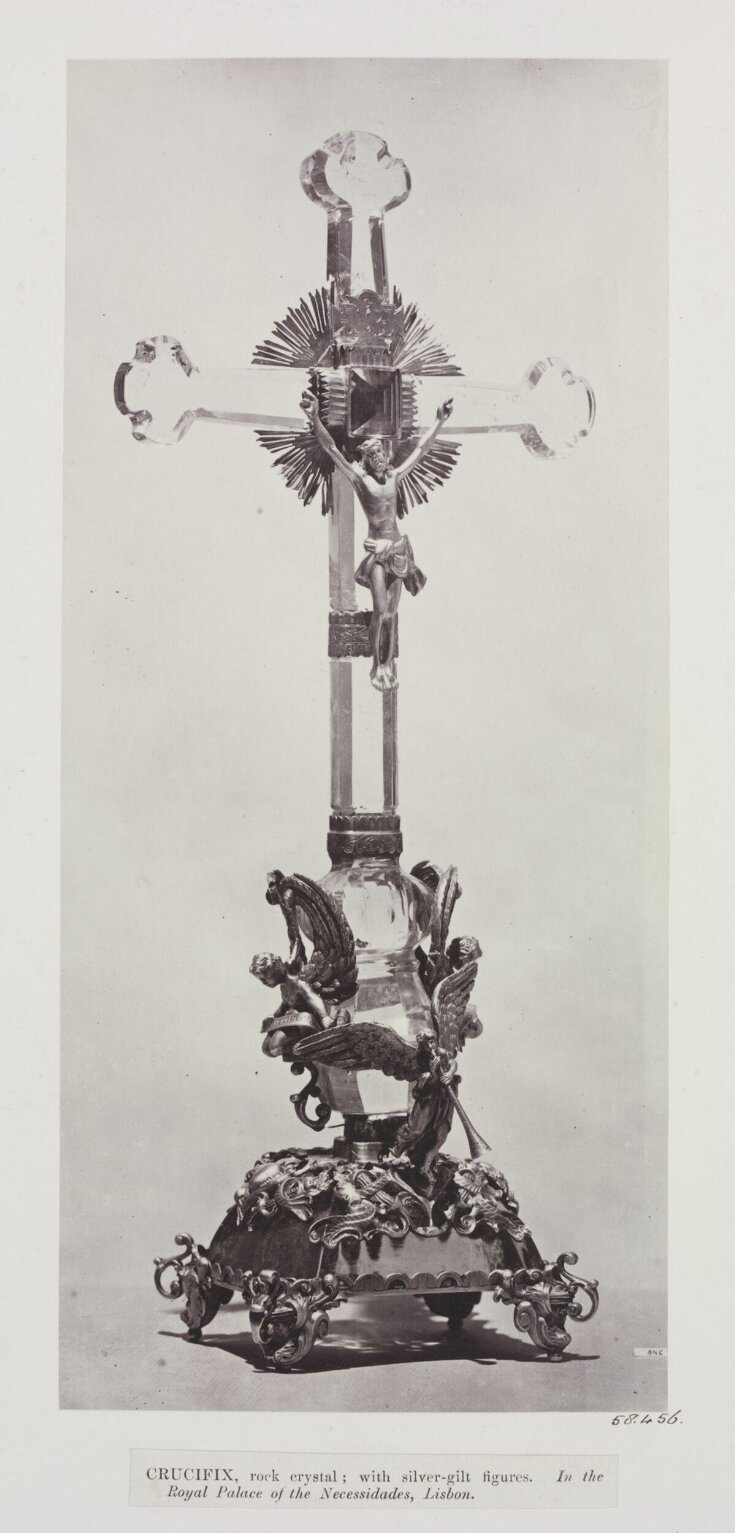  Rock-crystal Crucifix with silver-gilt figures, Palace of Necessidades top image