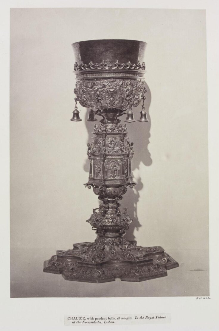 Chalice with four bells, silver, Palace of Necessidades, Lisbon top image