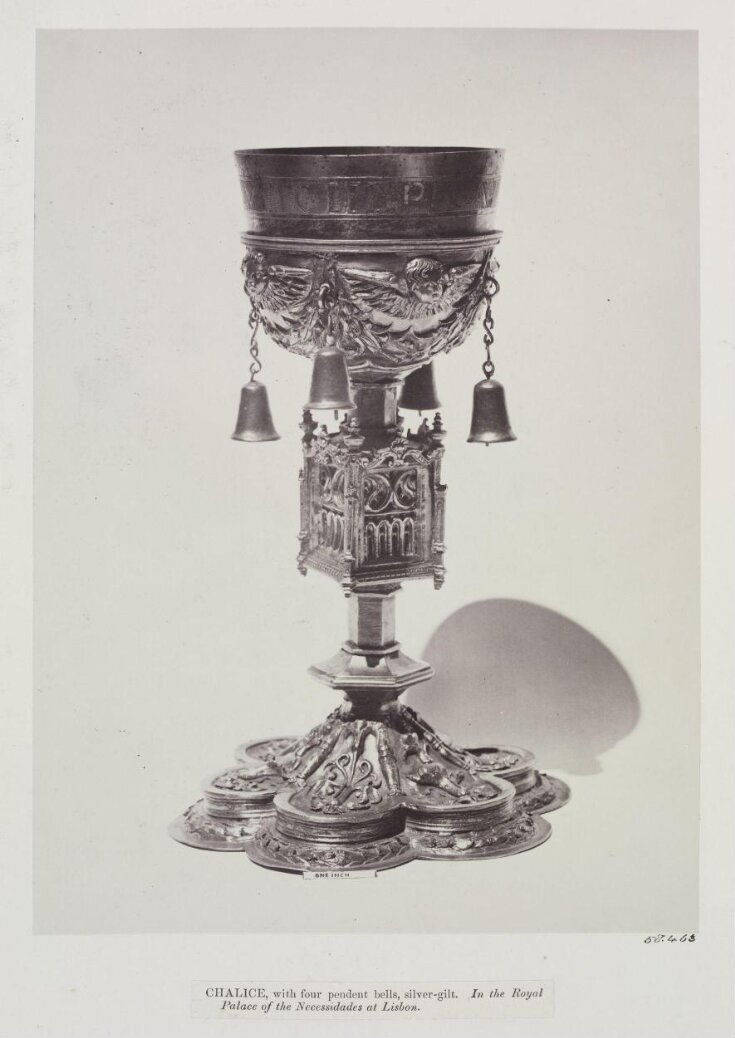 Chalice with four bells, silver, Palace of Necessidades, Lisbon top image