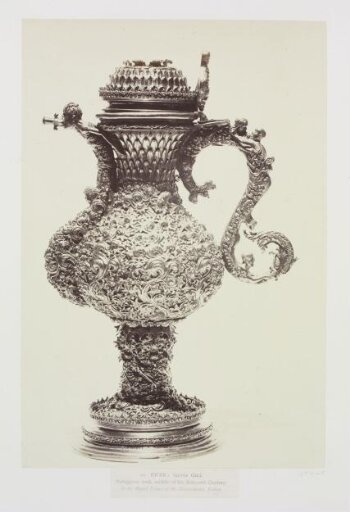 Silver-gilt Ewer or Flagon with arabesques, Palace of the Necessidades, Lisbon