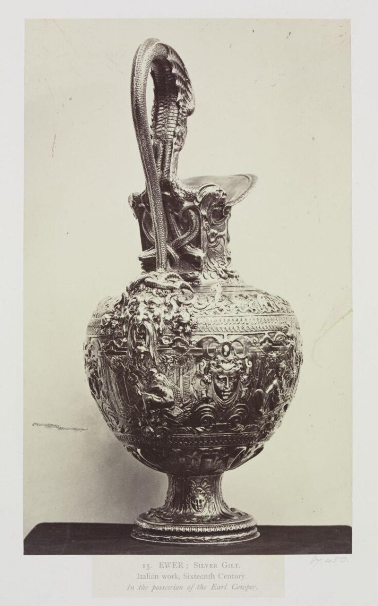 Silver-gilt Ewer belonging to Earl Cowper top image