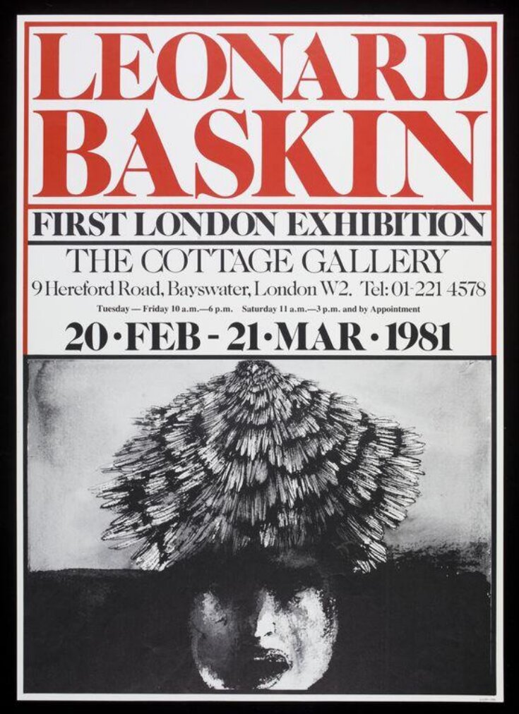 Leonard Baskin, First London Exhibition top image
