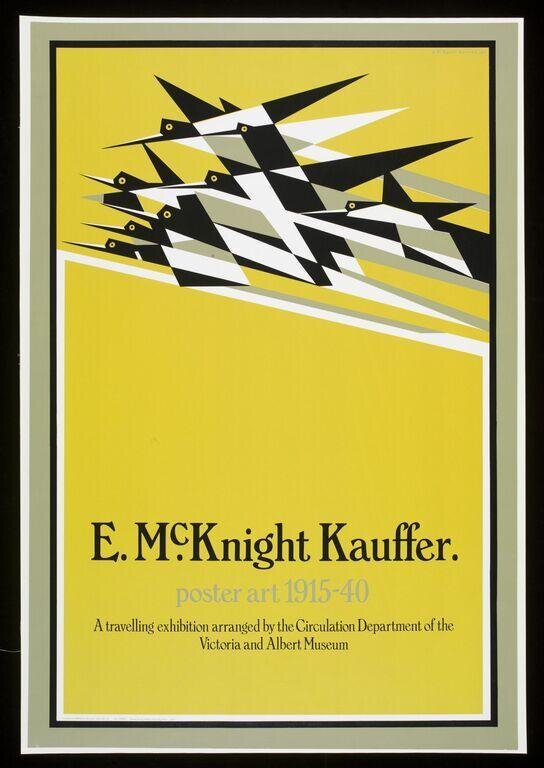 E. McKnight Kauffer. Poster Art 1915-40