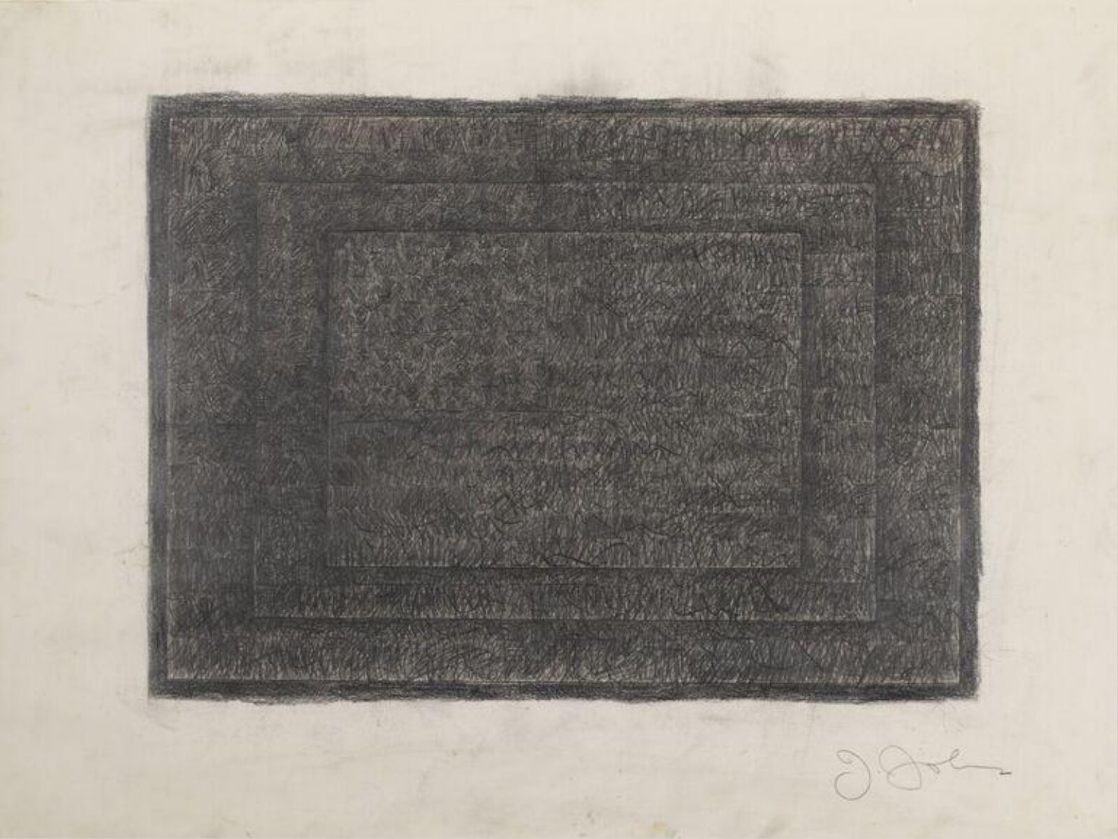 Three Flags, Jasper Johns, 1959