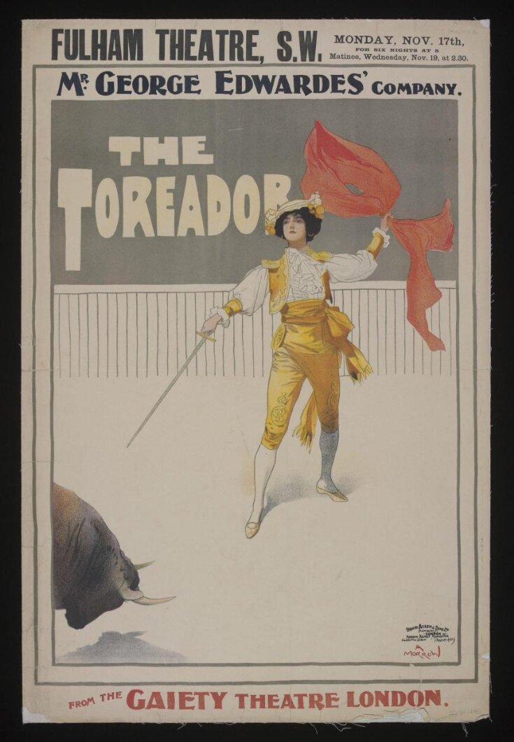 The Toreador poster top image