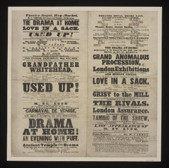 Theatre Royal Haymarket poster