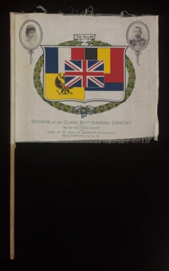 Souvenir of the Clara Butt-Rumsford Concert Royal Albert Hall May13th 1915