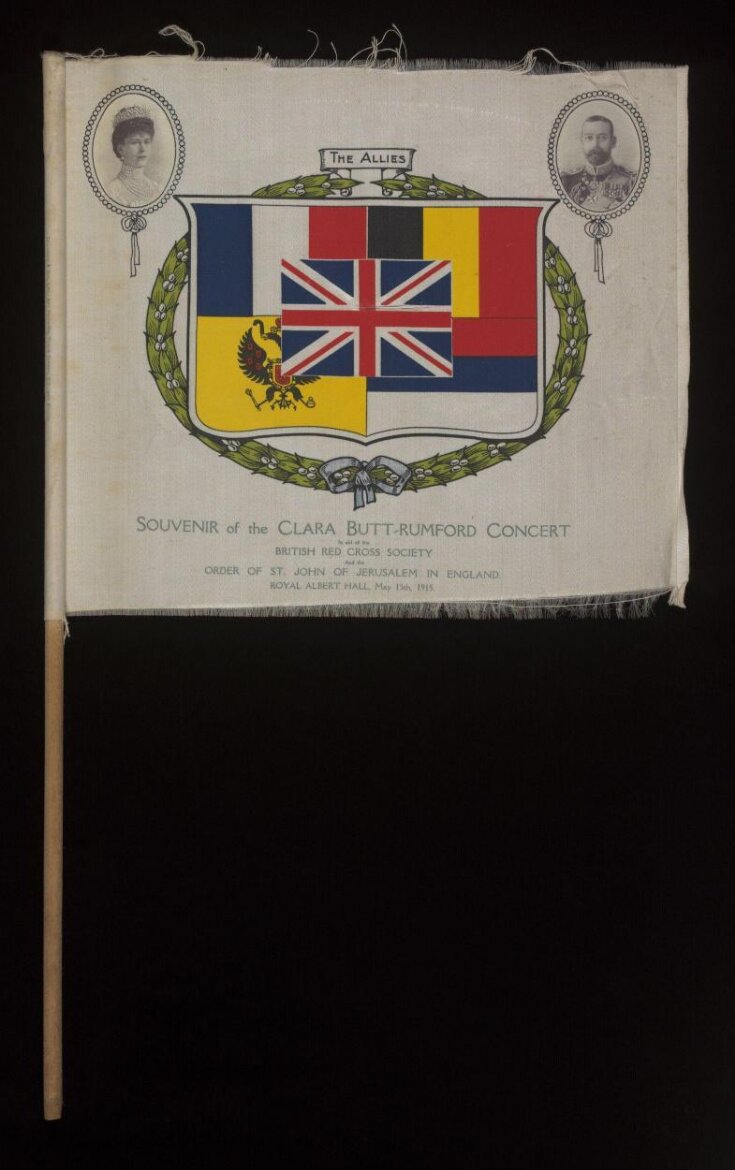 Souvenir of the Clara Butt-Rumsford Concert Royal Albert Hall May13th 1915 image