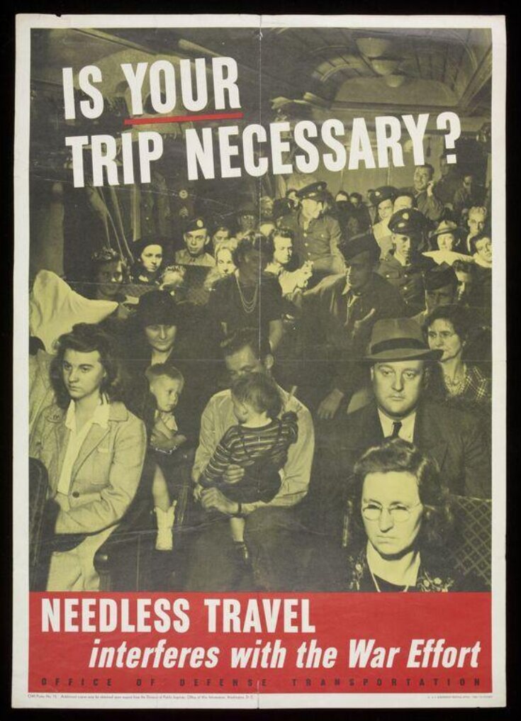 Is your trip necessary? Unknown V&A Explore The Collections