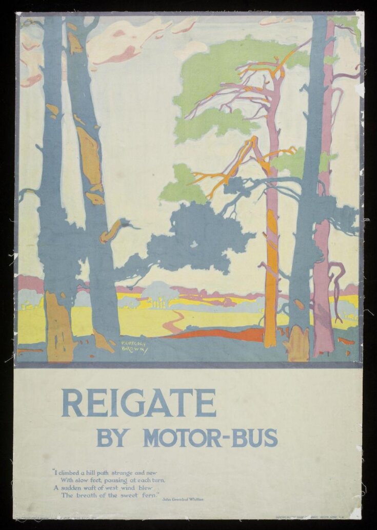 Reigate By Motor-Bus image