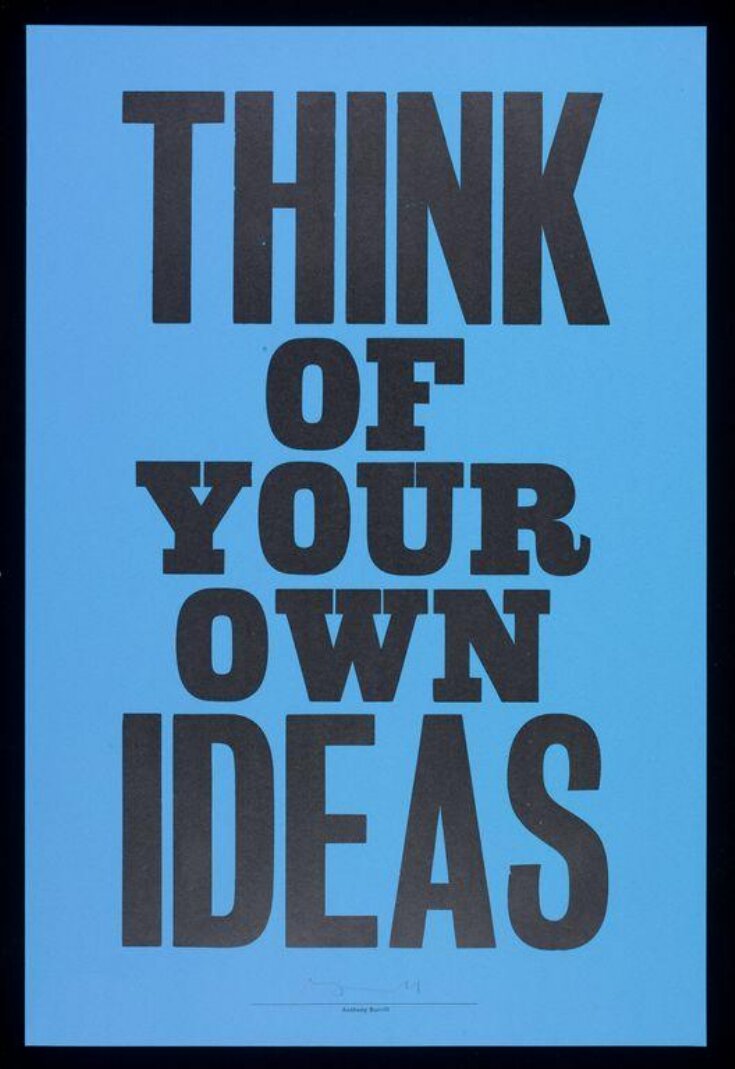 Think of Your Own Ideas top image