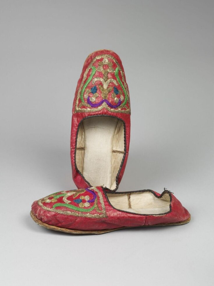 Pair of Slippers | Unknown | V&A Explore The Collections