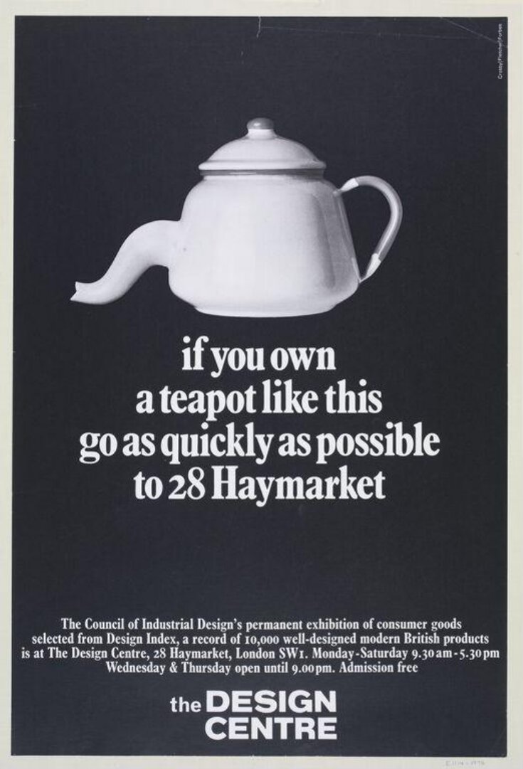 If you own a teapot like this ... image