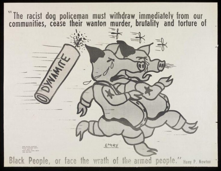 The racist dog policeman... top image