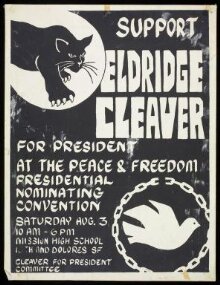 Support Eldridge Cleaver for President thumbnail 1