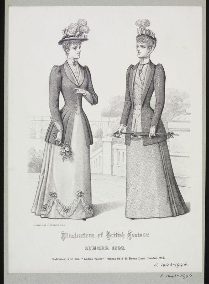 Illustrations of British Costume top image