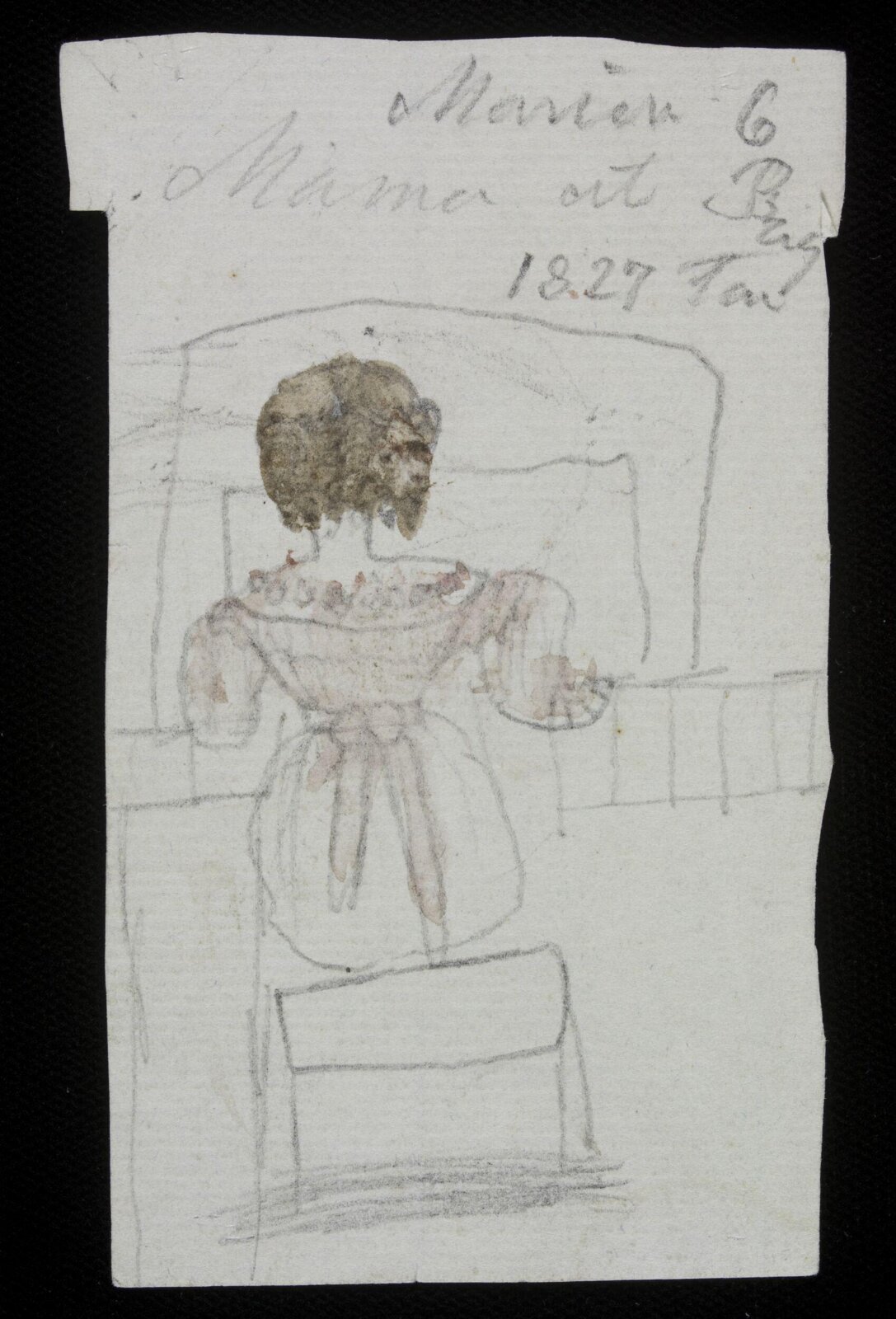 Mama at Brighton 1827, Marion Drummond, 1827
