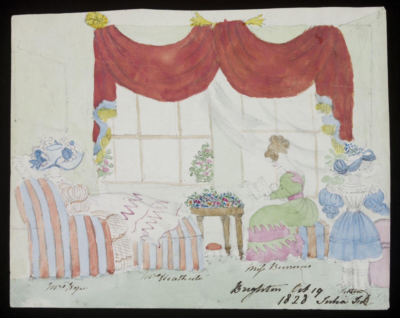 Brighton, Oct. 19 1828, Julia Frances Drummond, 19 October 1828