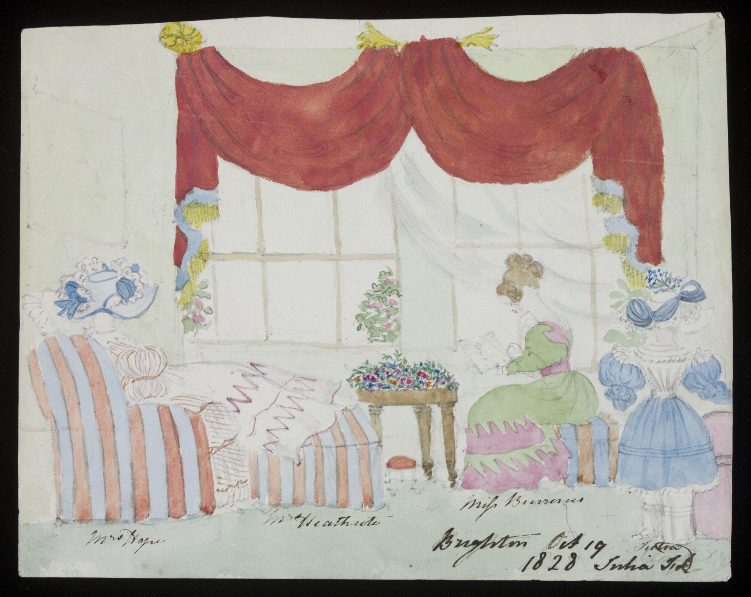 Brighton, Oct. 19 1828, Julia Frances Drummond, 19 October 1828