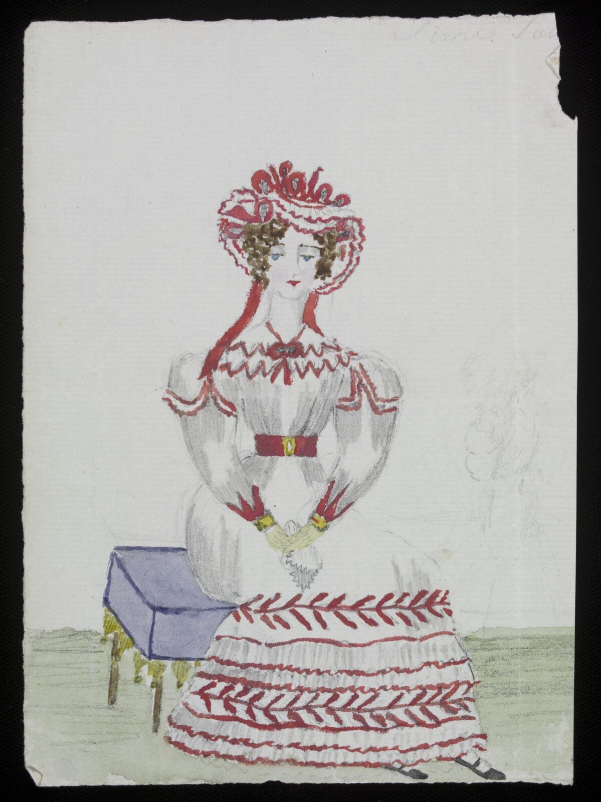 Watercolour drawing, 1827-32