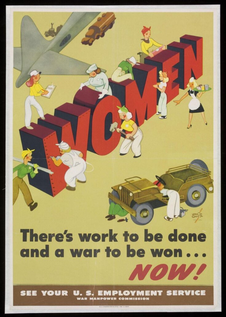 Women - There's work to be done and a war to be won... Now! top image