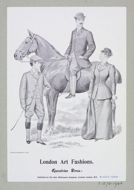London Art Fashions - Equestrian Dress