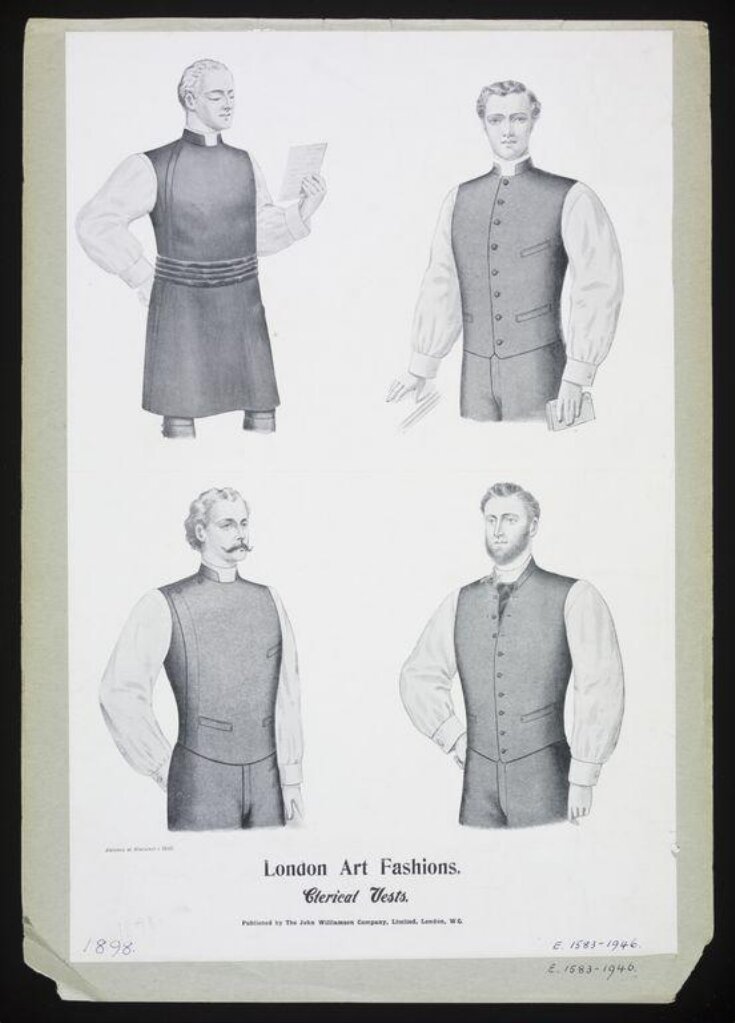 London Art Fashions - Clerical Vests top image