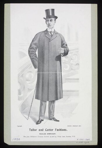 Tailor and Cutter Fashions. Raglan Overcoat