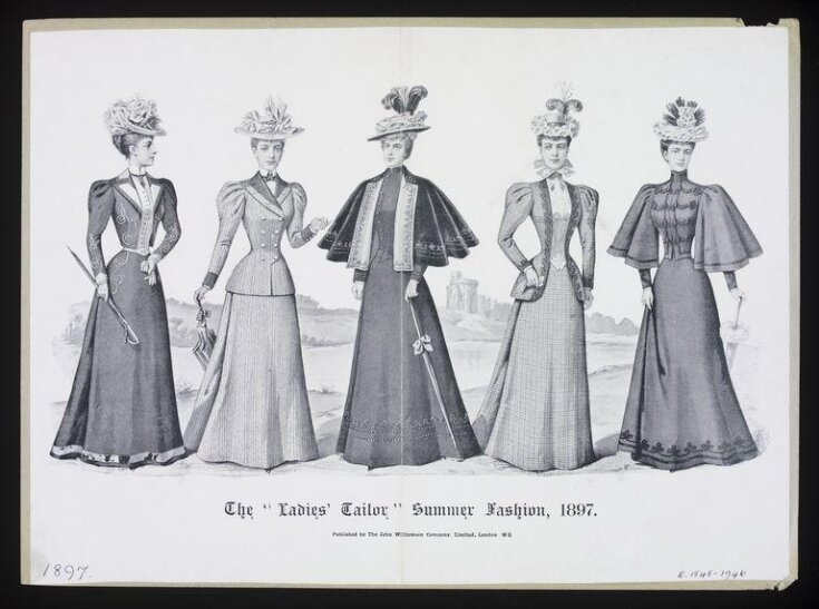 The Ladies' Tailor Summer Fashion, 1897 top image