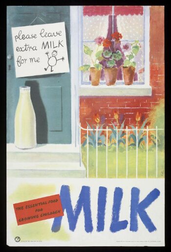 Milk. The Essential Food For Growing Children.