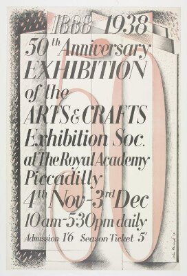 1888-1938. 50th Anniversary Exhibition of the Arts & Crafts Exhibition Soc.
