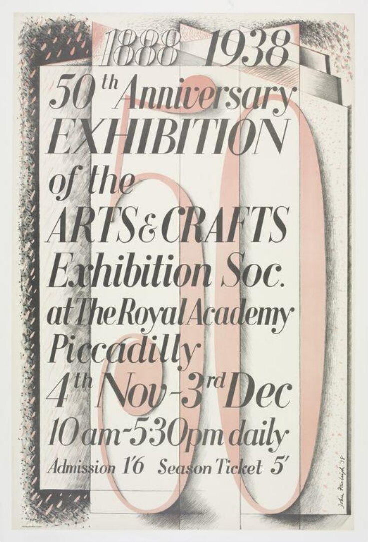 1888-1938. 50th Anniversary Exhibition of the Arts & Crafts Exhibition Soc. top image