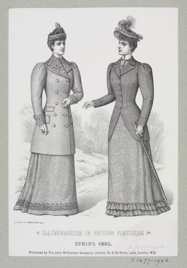 Illustrations of British Costume top image