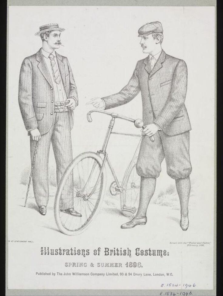 Illustrations of British Costume top image