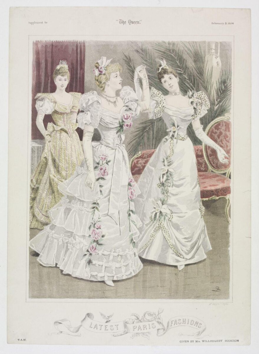 Fashion plate, Sandoz · February 1894