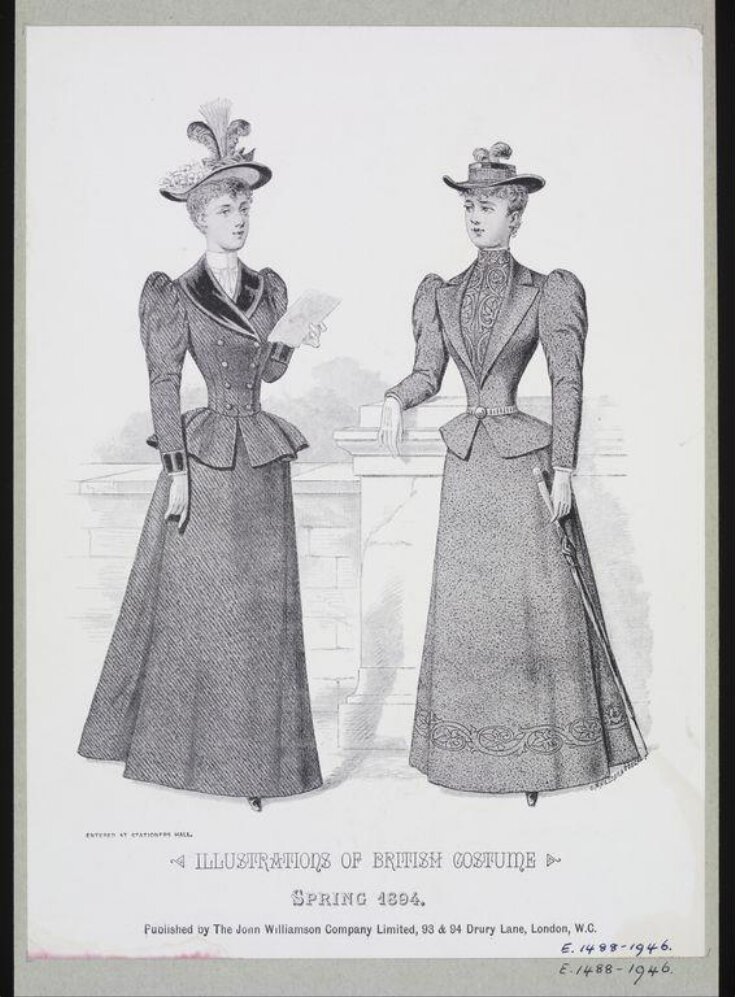 Illustrations of British Costume top image