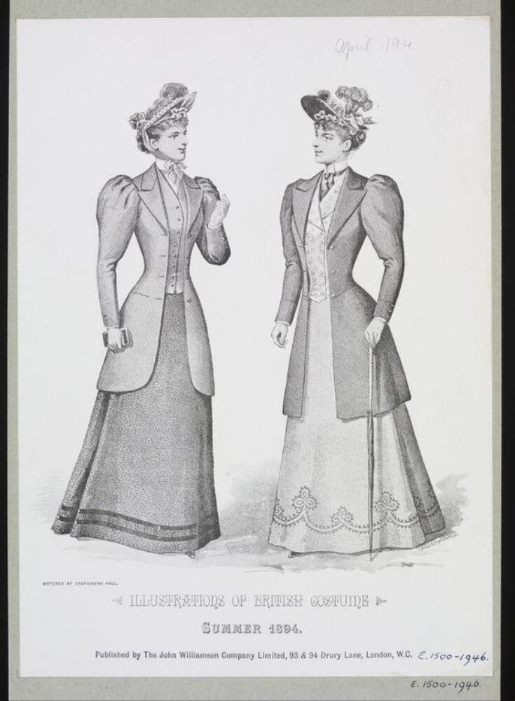 Illustrations of British Costume top image