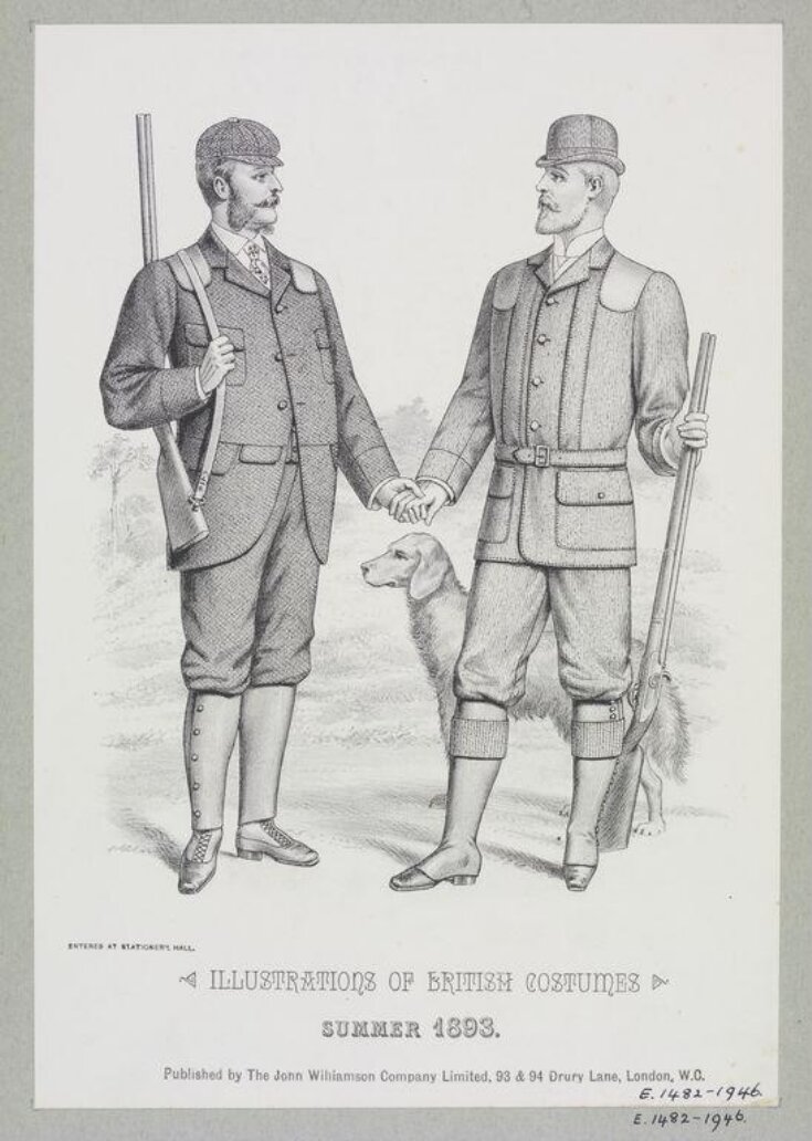 Illustrations of British Costume top image