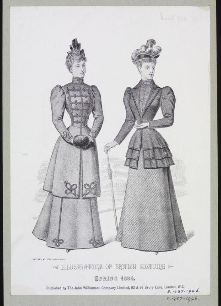 Illustrations of British Costume top image