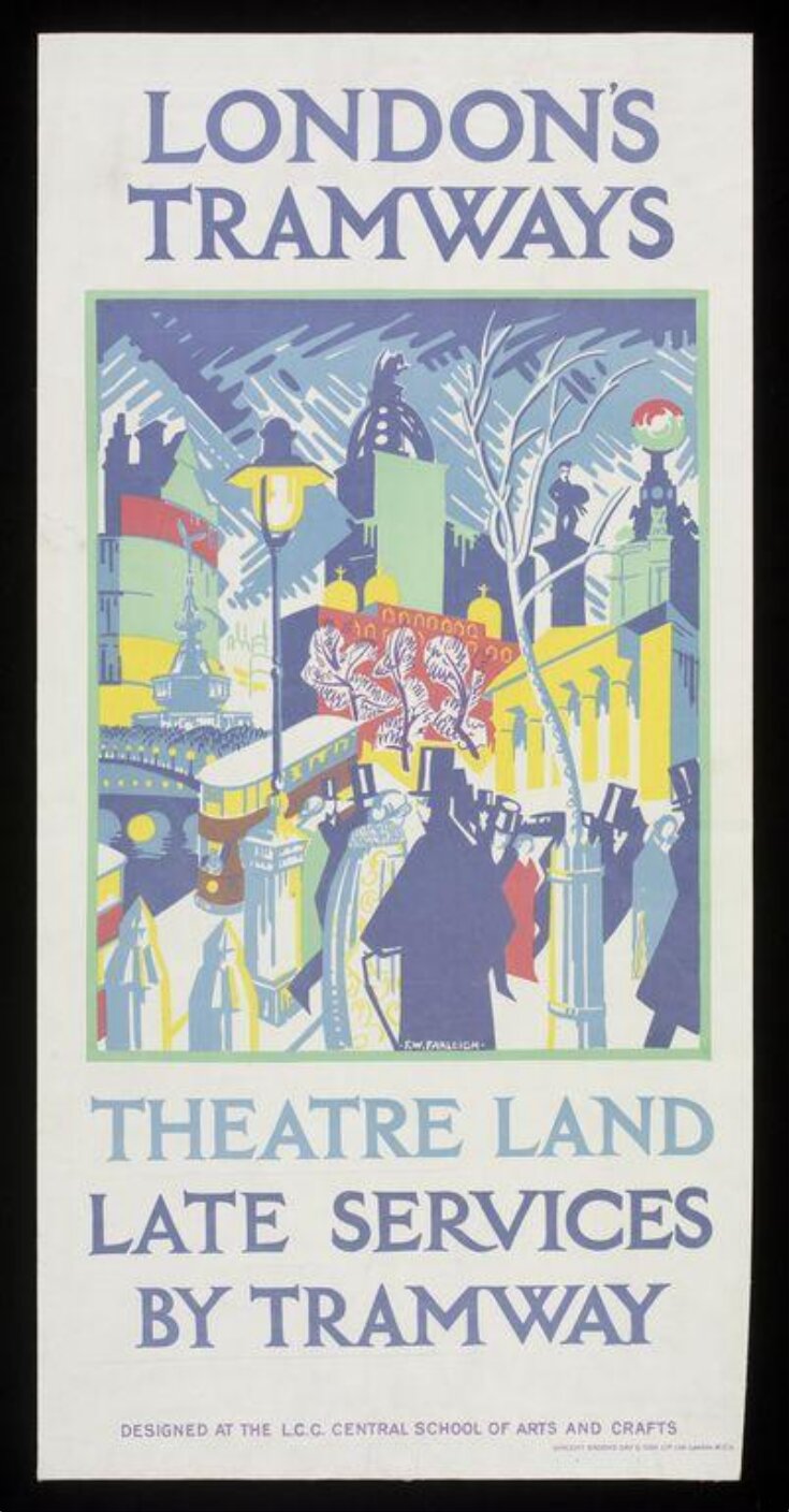 Theatre-land Late Service By Tramway image