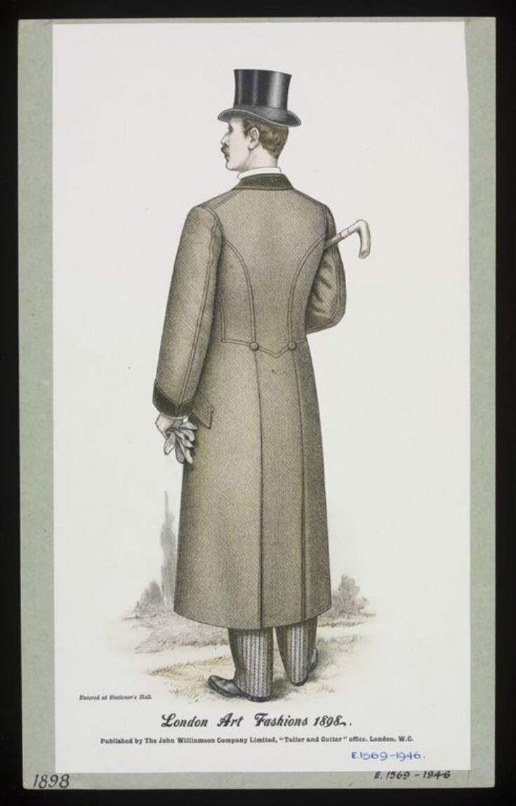 London Art Fashions 1898 top image