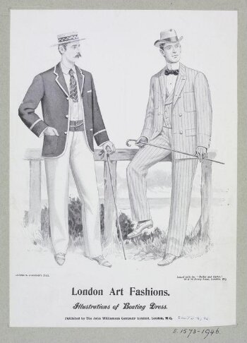 London Art Fashions - Illustrations of Boating Dress