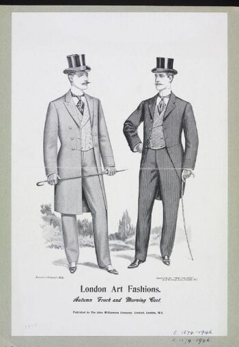 London Art Fashions - Autumn Frock and Morning Coat