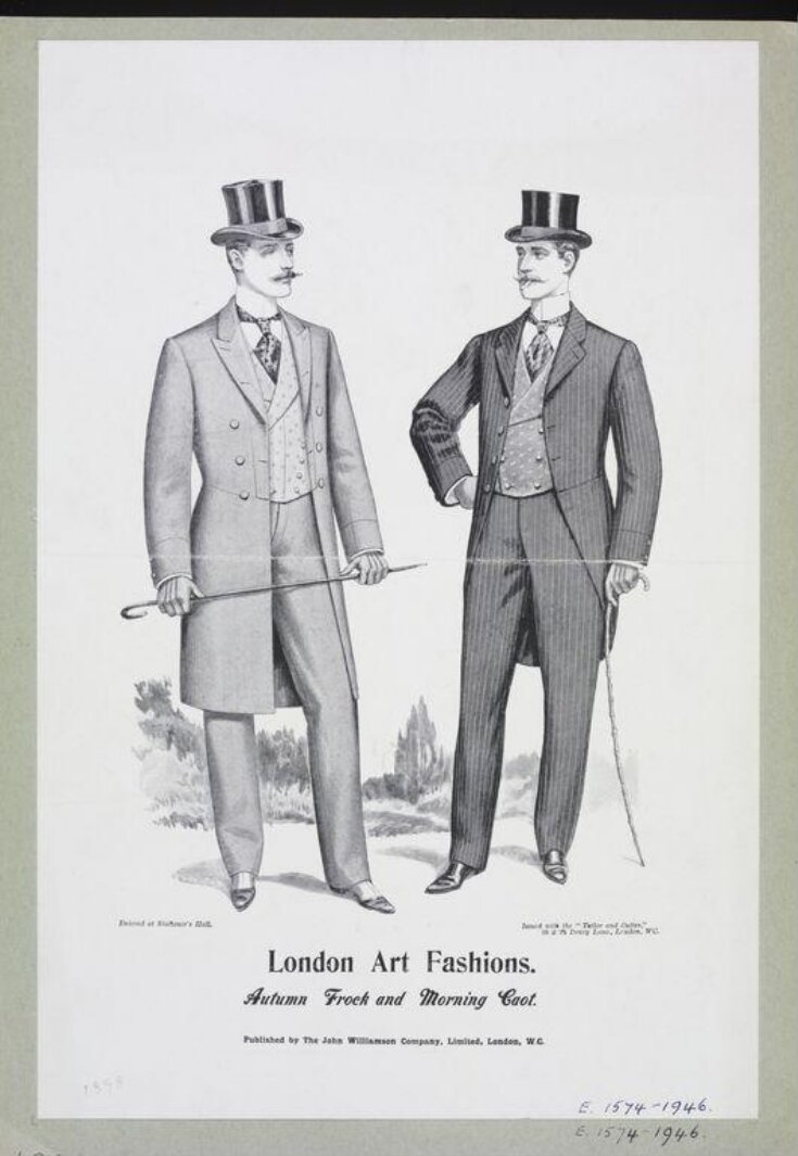 London Art Fashions - Autumn Frock and Morning Coat top image