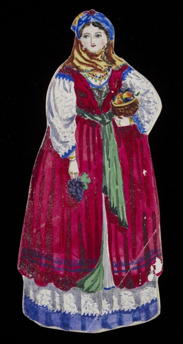 Paper Doll | Emily Agnes Georgiana Dallas | V&A Explore The Collections